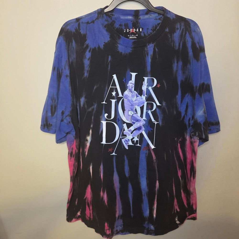 Jordan Sport DNA 85 Tie Dye T-Shirt Mens XL.